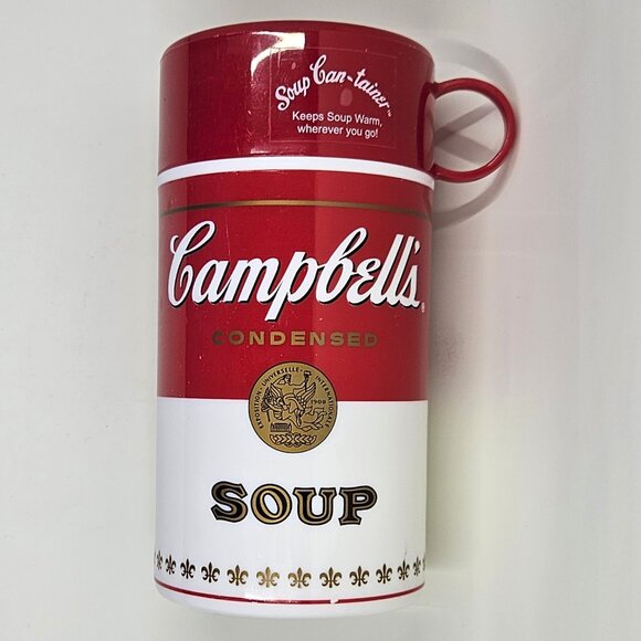 Vintage 1990's Campbell's Soup Can-tainer - Picture 1 of 14